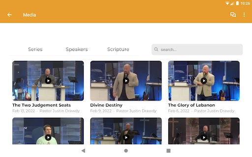 Screenshot of New Life Jesup