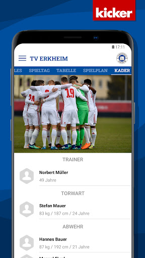 Android application TV Erkheim screenshort