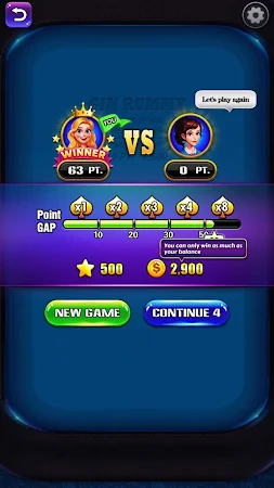 Game screenshot Gin Rummy - オフラインゲーム apk download
