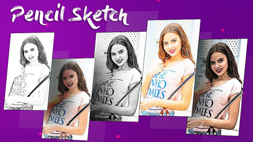 Android application Pencil Sketch Photo Maker screenshort