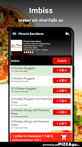 Screenshot 6 Pizzeria San Marco Duisburg android