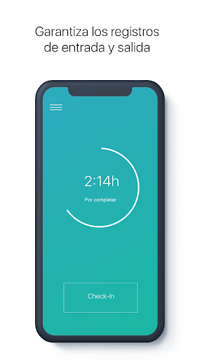 Android application Control Horario y Ausencias screenshort