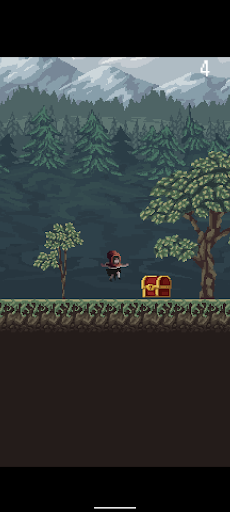 Android application Red Running Hood screenshort