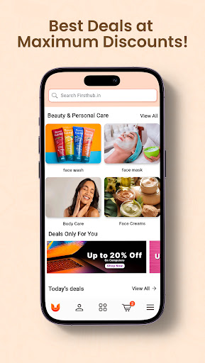 Firsthub - Online Shopping App Screen 3