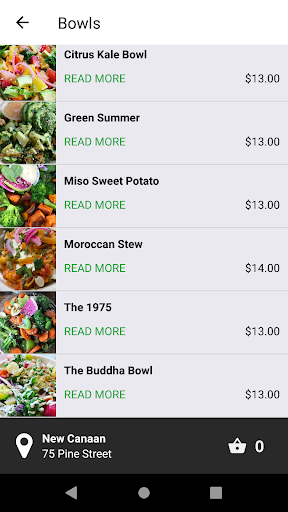 Greens on the Go Screen 3