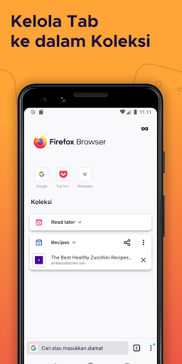 Firefox: browser web yang cepat, pribadi & aman