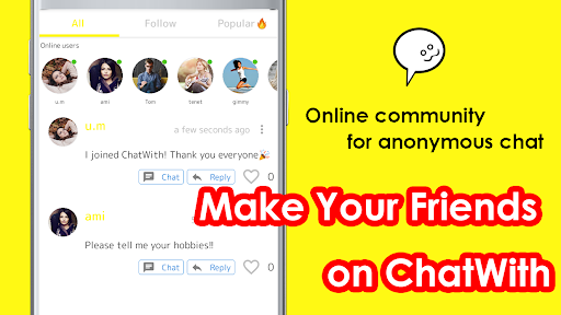 Online anonymous chat Anonymous Chat