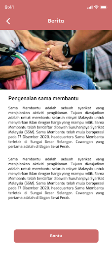 Sama Membantu Screen 2