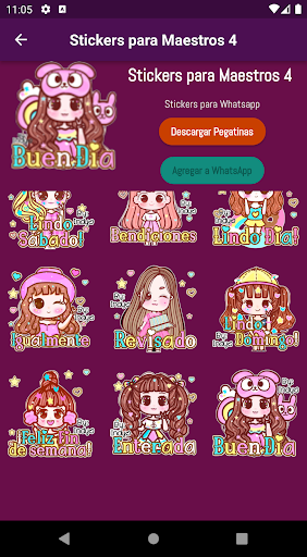 Stickers para Maestros Screen 2