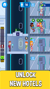 تحميل لعبة Hotel Elevator: Lift simulator مهكرة آخر إصدار للأندرويد 5