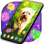 Cute Puppy Live Wallpaper 🐶 Dog Paws Wallpapers 6.7.4 Icon