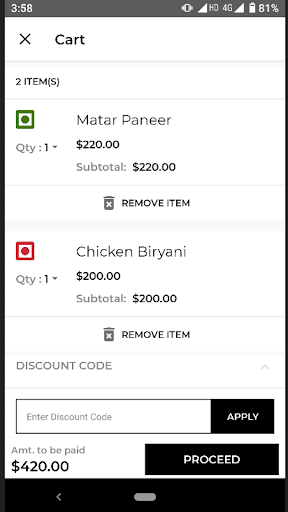 Vendor Hyperlocal Delivery App Screen 3