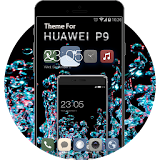 Theme for P9 HD: Waterdrop icon