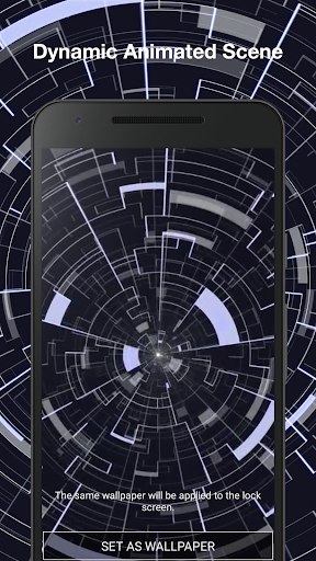 3d Tech Live Wallpaper Pro Screen 2