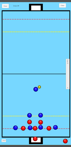 Water Polo Tactic Board Screen 2