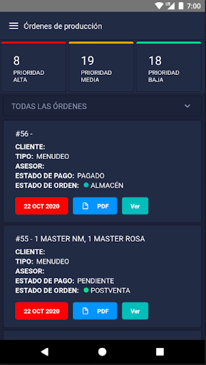 Tequila Design ERP Screen 2