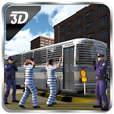 Prison Bus Criminal Transport icon