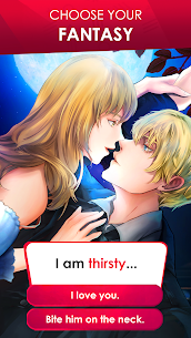 Vampire Story Games MOD APK- Otome (Unlimited Money) 1