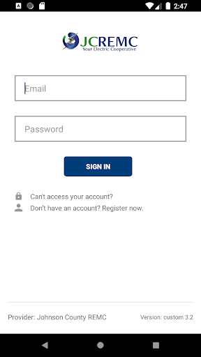 Android application myJCREMC screenshort