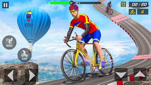 Android application BMX Stunt Master : Cycle Games screenshort