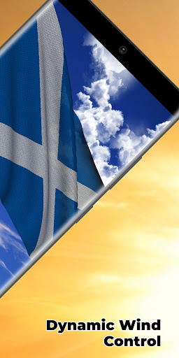 Scotland Flag Live Wallpaper screenshot 9