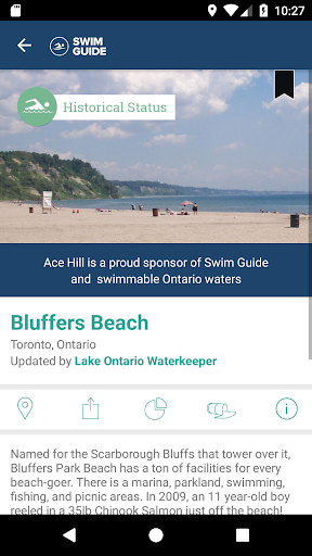 Swim Guide Screen 2
