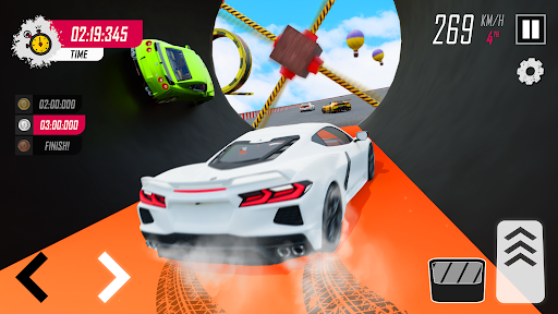 Android application Racing Car Stunt | Stunt Race screenshort
