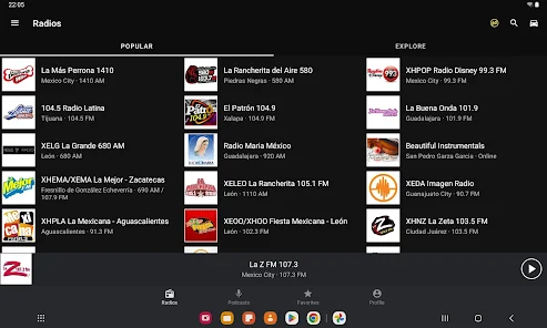 lavar tenedor Cambiable Radio FM México - Aplicaciones en Google Play