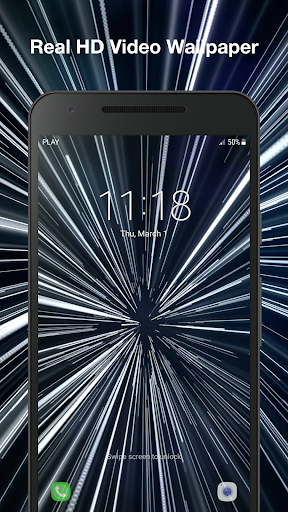 Wormhole Live Wallpaper Screen 3