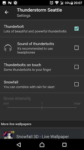 Thunderstorm Seattle - LWP