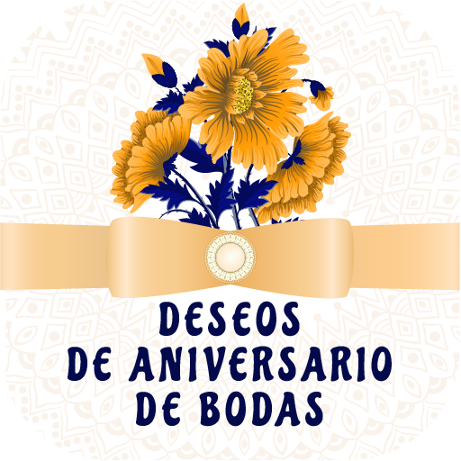 Deseos de aniversario de bodas logo