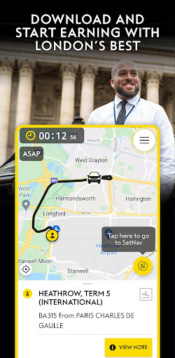 Addison Lee: Driver Screenshot 1 - AppWisp.com