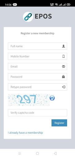 codeinov8 - E POS Payment Link Screen 2