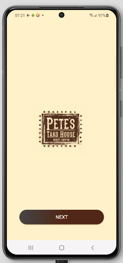 Android application Pete's Tako House screenshort