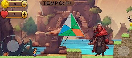 Android application Herói da Matemática screenshort