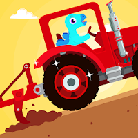 Дино-ферма: Симулятор трактора для детей