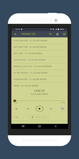 Android application Dj Slow Remix Mp3 Offline screenshort