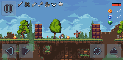Pixel quest Action 2D platformer