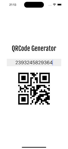 QRCode Generator Screen 3