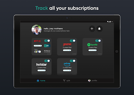 Fleek Manage Track & Split Subscription Payments v2.53 (Unlimited Money) Free For Android 8