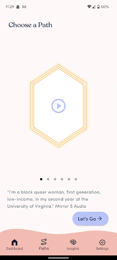Android application Empathable screenshort