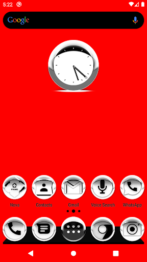 Android application White Icon Pack Style 4 screenshort