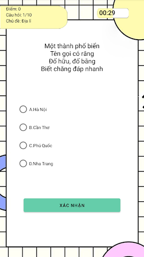 Android application Đố Vui - Giải Đố screenshort