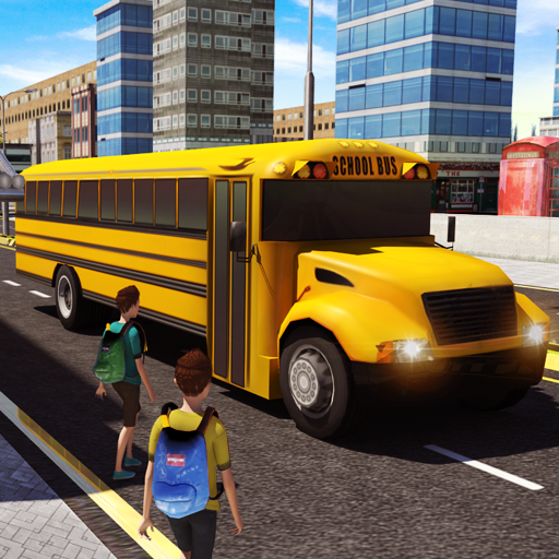 School Bus 3D 2.5 Icon