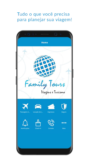 Android application Family Tours screenshort