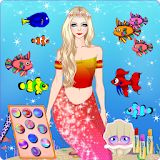 Princess Mermaid - Underwater Dress up icon