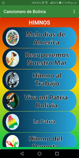 Cancionero Boliviano Pro Screen 2