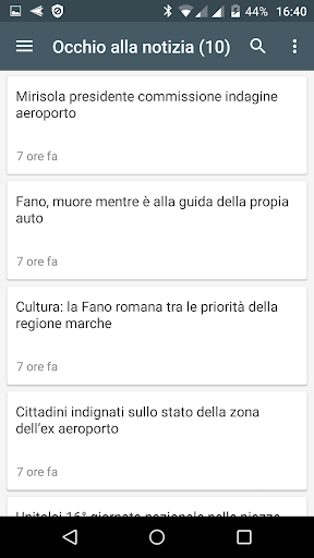 Fano notizie locali Screen 3