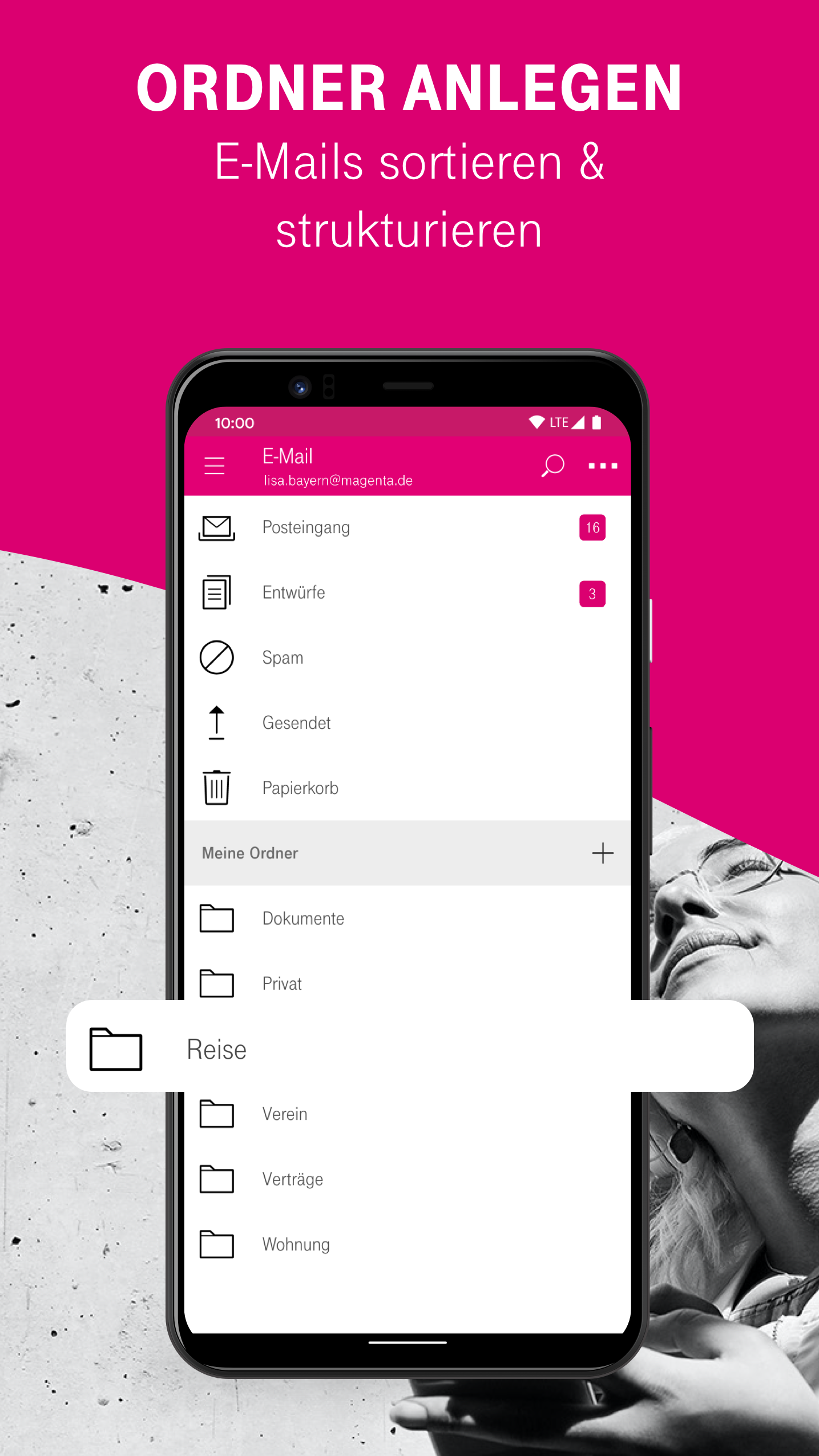 Android application Telekom Mail - E-Mail-Programm screenshort