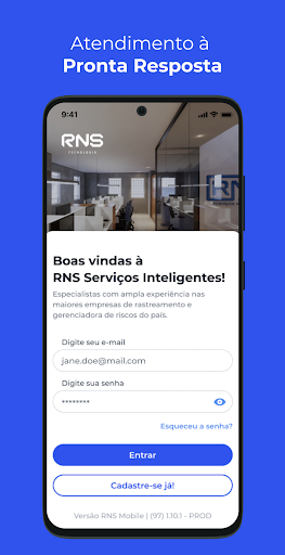 Android application RNS screenshort